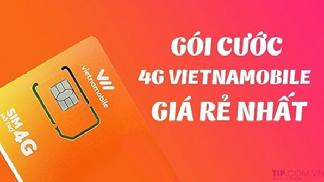 Tổng hợp các gói mạng Vietnamobile theo ngày, theo tháng