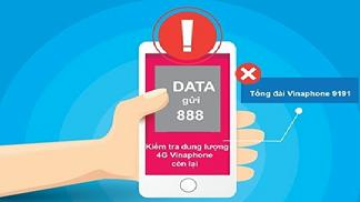Hướng dẫn các cách kiểm tra dung lượng 4G Vinaphone 2021